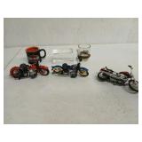 Motorcycle themed desk trinkets & collectibles