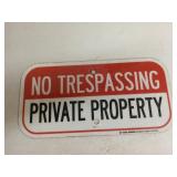 Metal sign 6x12