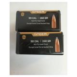 200 ct 30 cal 150 gr bullets