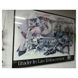 Colt framed poster by Dick Kramer 1994 23 x 31