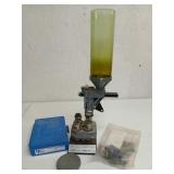 Dillon Precision powder measure, reloading dies