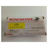 50 rds 44 Rem Mag 240 gr