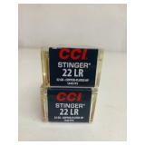 100 rds .22 LR 40 gr HP