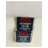 100 rds stinger .22 LR 32 gr HP