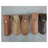 5 ct leather knife sharpener holsters