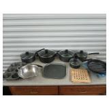 Lots of assorted cookware, tramontina