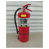 Large sentry fire extinguisher needs a charge