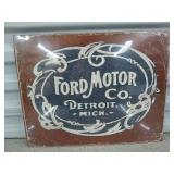 Metal sign 12.5 x 16 new