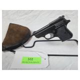Titan 25 Cal Pistol Serial # 146527 W/ soft case