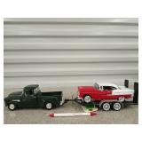 1955 Chevrolet pickup, Bel Air combo 1:24 scale