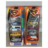 2x 5 pack Superman matchbox cars
