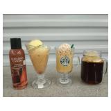 Decorative dessert scented candles, room fragrance