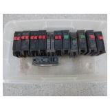 12 breakers g e n Westinghouse