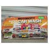Matchbox motor City Super spin car wash in