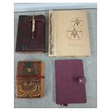 Asst journals, scrapbooks