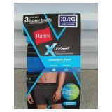 3 pair boxer briefs size 2XL