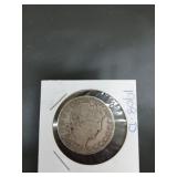 1908 D Barber half dollar