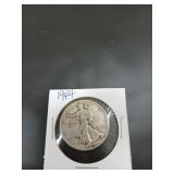 1944 walking liberty half dollar