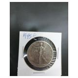 1945 D walking liberty half dollar