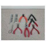 Nippers cutters and needle nose