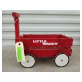 Wooden little wagon 6.5 x 13 x 7