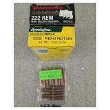 54 rds .222 Rem