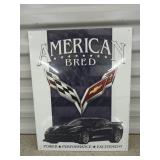 Metal sign 16x12.5 new