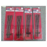 4 ct HO scale #5 right hand turnouts