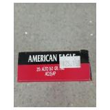 50 rds 25 auto 50 gr FMJ