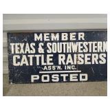 Metal sign 10x20