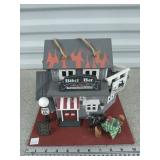 Biker bar birdhouse 8.5" tall