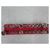 27 pcs 1/2" drive SAE sockets Taiwan 3/8"-1 1/4"