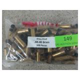 100 pcs once fired .44-40 brass