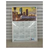 1999 Amtrak calendar 24x34