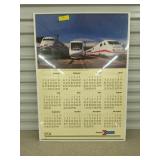 1994 Amtrak calendar 24x34