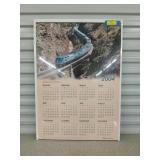 2004 Amtrak calendar 24x34
