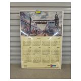 1997 Amtrak calendar 24x34