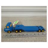 Antique metal / plastic Tonka tractor trailer