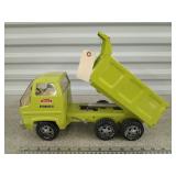 Antique metal/plastic Tonka hydraulic dump truck