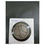 1944 D walking liberty half dollar