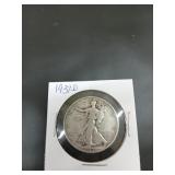 1937 D walking liberty half dollar