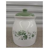 Corelle Callaway cookie jar with lid 9.5" NIB
