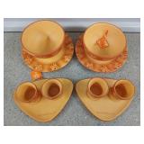 10 Pc drink/dinnerware from Guadalajara Mexico