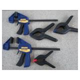 Irwin quick Grip squeeze clamps, 3 clamps