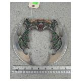 Dragon double-bladed circular knife 8.5" new