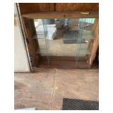 Mirrored back wall shelf 36x41x25