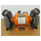Central machinery 8" bench grinder, works