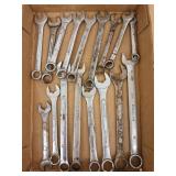 Asst brand metric wrenches