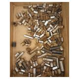 Flat of asst sockets 1/4" drive