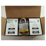 6 ct Master locks with keys, NOT KEYED ALIKE